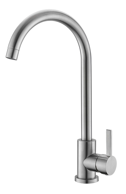 Смеситель для кухни Voda Kitchen K 55 цвет Нержавеющая сталь