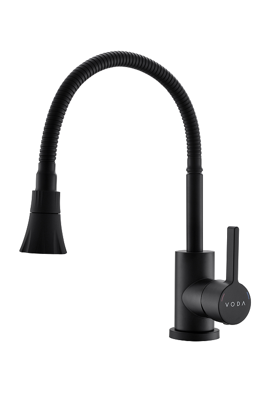 Смеситель для кухни Voda Kitchen KF 36B цвет Черный