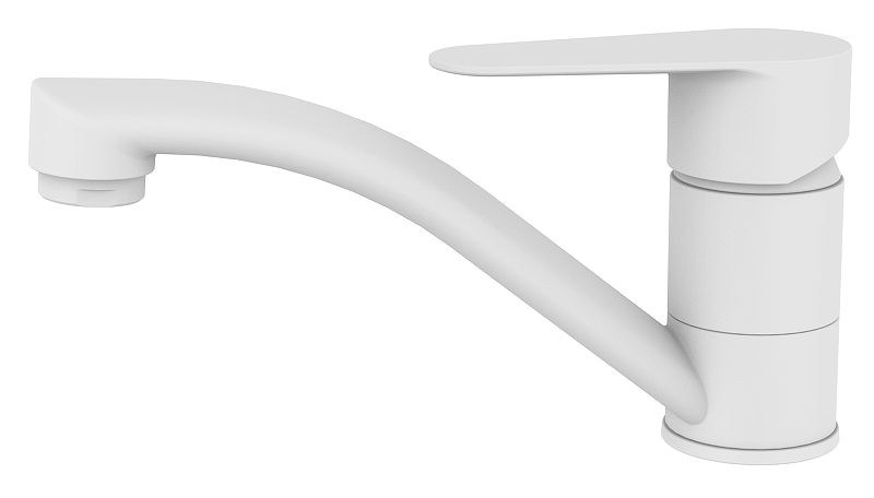 Смеситель для кухни Voda Snow white SW 15 TW цвет Белый
