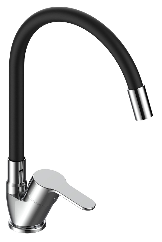 Смеситель для кухни Voda Tide TD519B цвет Хром Черный