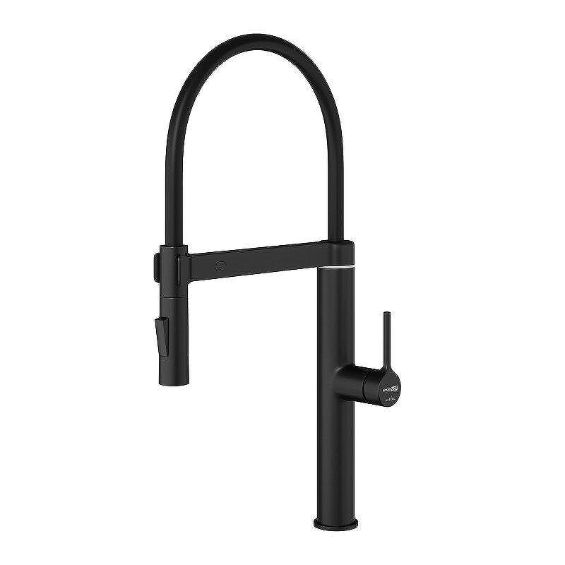 Смеситель для кухни WasserKRAFT A8867 цвет Черный матовый