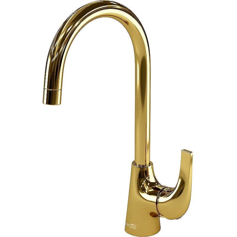 Смеситель для кухни WasserKRAFT Sauer 7107 Золото