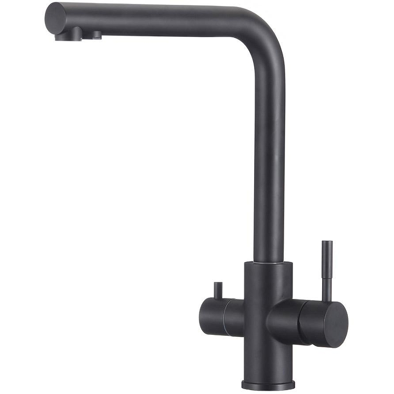 Смеситель для кухни WesnaArt Eko EKO05-151Black Черный матовый