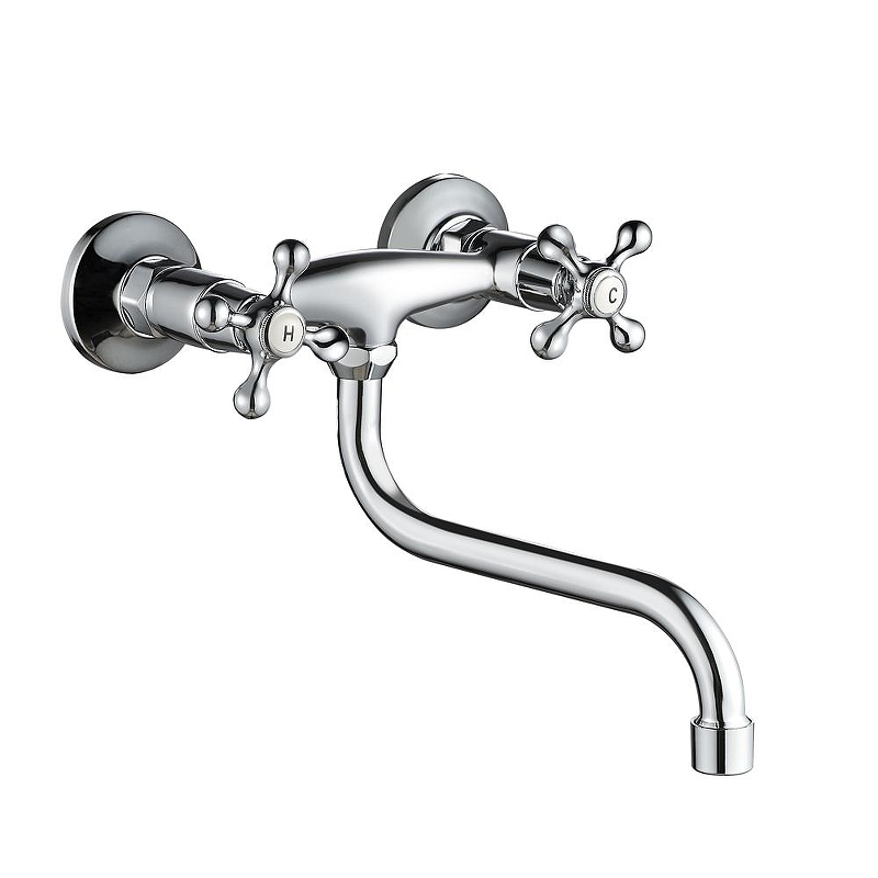 Смеситель для кухни WesnaArt Rassvet RAS02-190 цвет Хром
