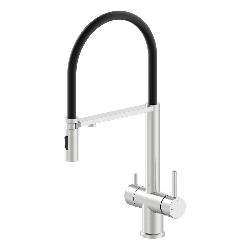 Смеситель для кухни Wonzon & Woghand WW-88458009-BN цвет Брашированный никель