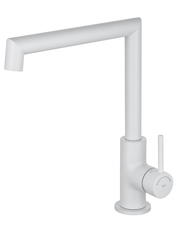 Смеситель для кухни Wonzon & Woghand WW-L1005-MW цвет Белый матовый