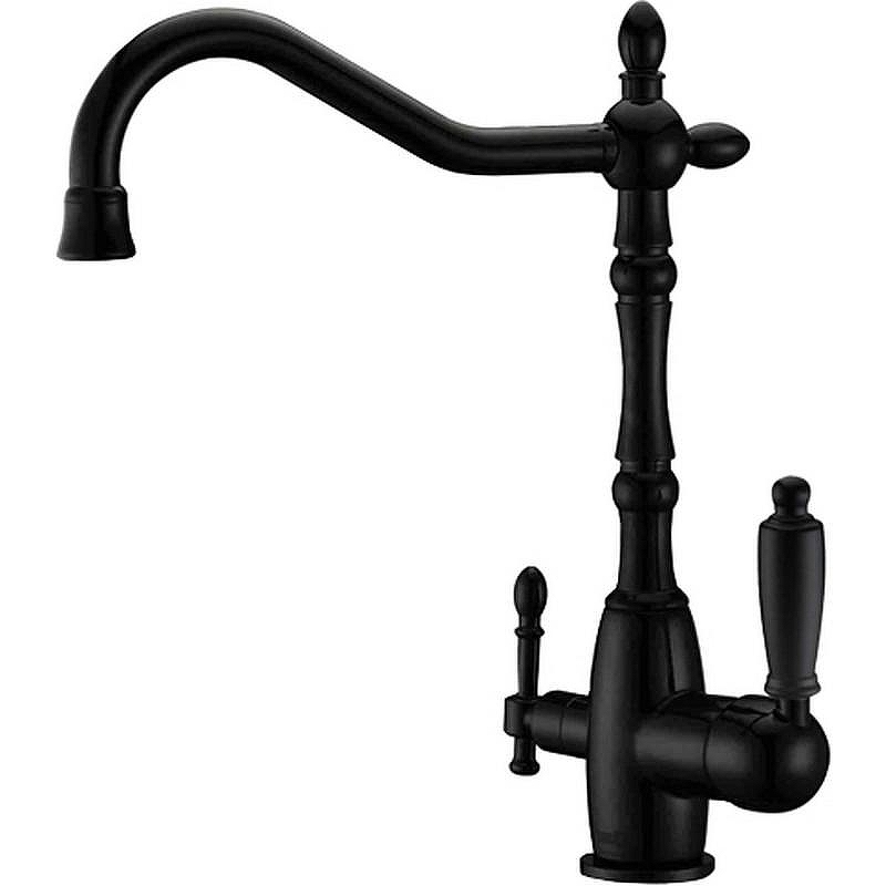 Смеситель для кухни ZorG Sanitary ZR 312 YF-33-BLACK Черный