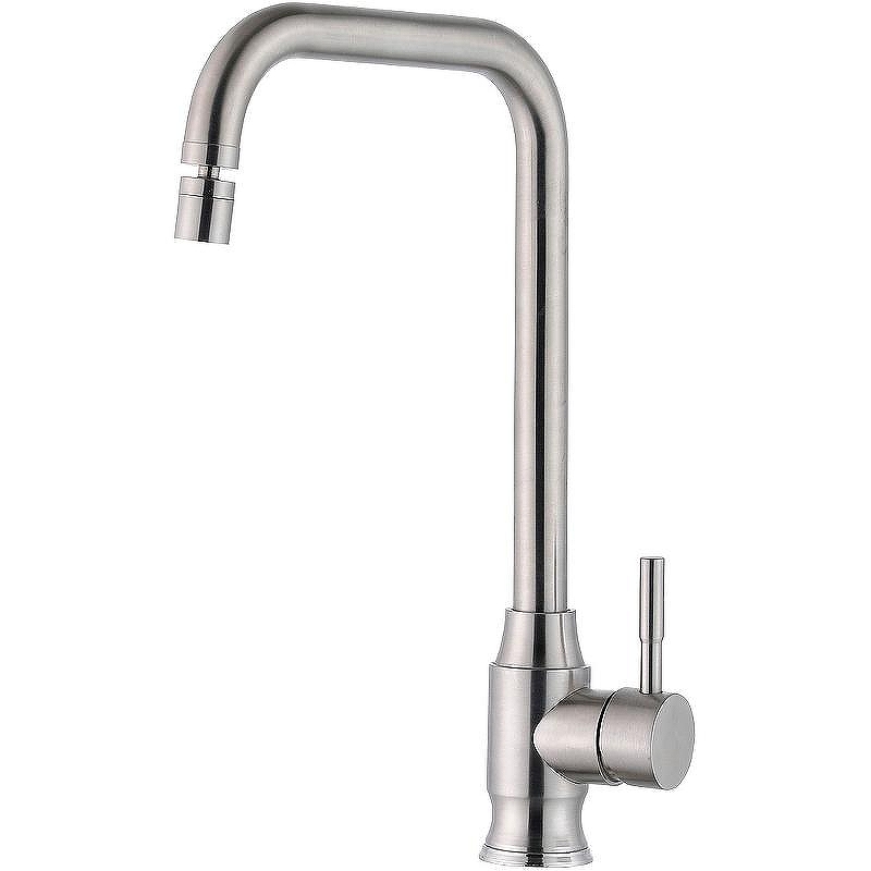 Смеситель для кухни ZorG Steel Hammer SH 5177 INOX Нержавеющая сталь