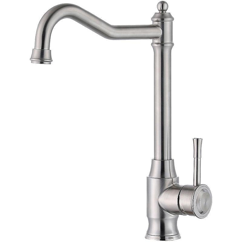 Смеситель для кухни ZorG Steel Hammer SH 5208 INOX Нержавеющая сталь