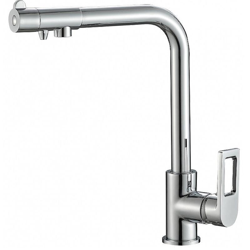 Смеситель для кухни ZorG Steel Hammer SH572CR Хром
