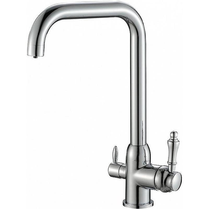 Смеситель для кухни ZorG Steel Hammer SH725CR Хром