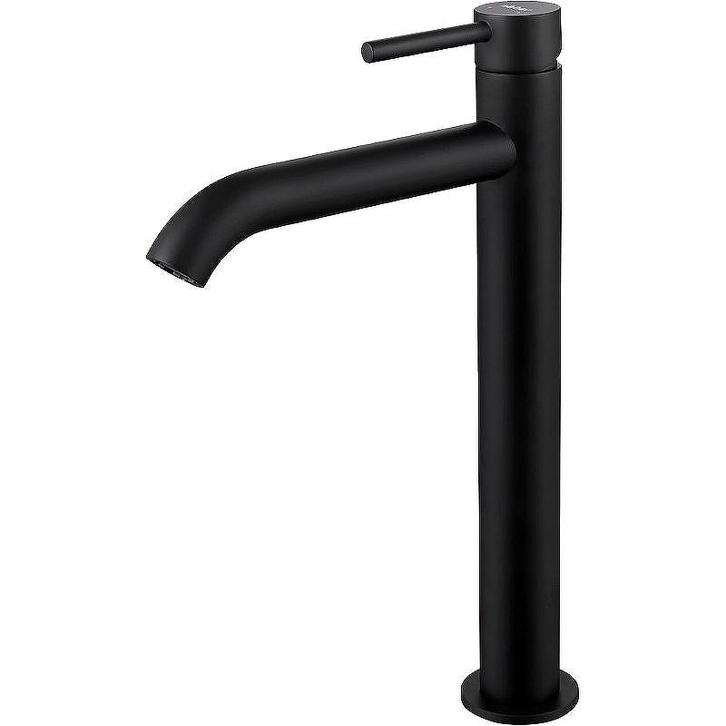 Смеситель для раковины Abber Wasser Kreis AF8111B Черный матовый