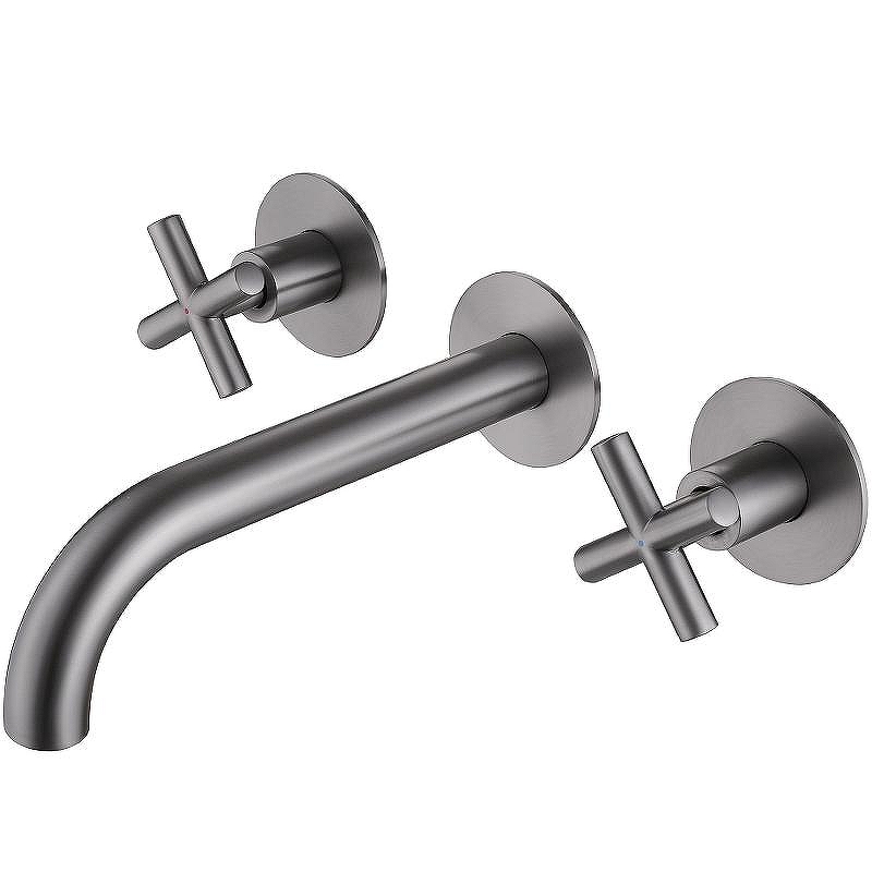 Смеситель для раковины Abber Wasser Kreis AF81121NG Никель
