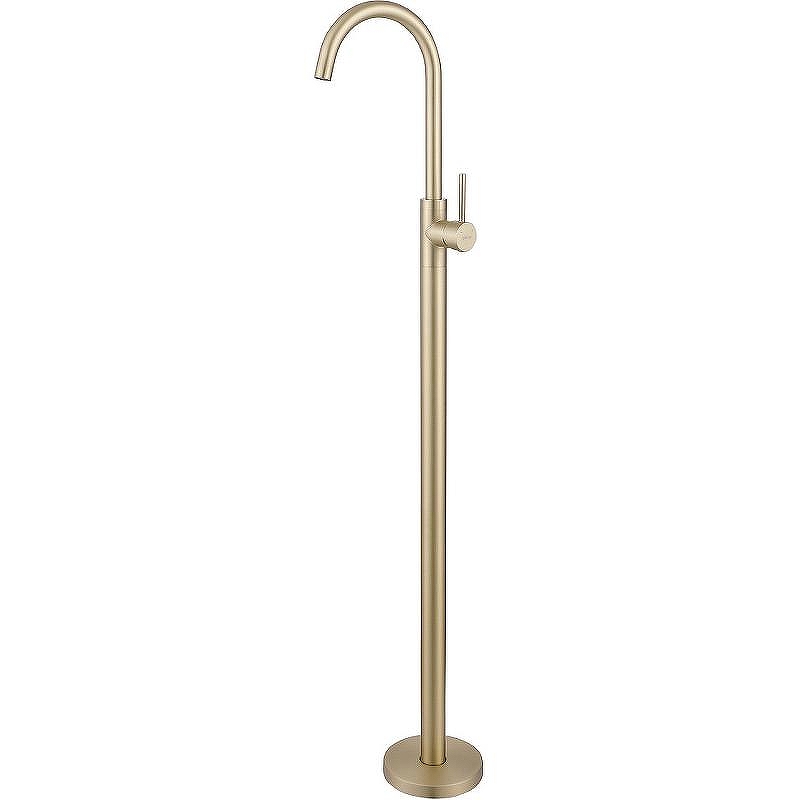 Смеситель для раковины Abber Wasser Kreis AF8141G Золото матовое