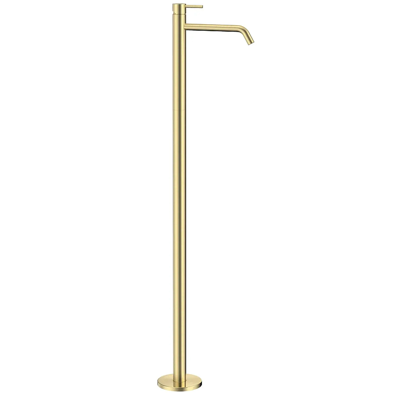 Смеситель для раковины AQUAme Siena AQM6211BG цвет Золото шлифованное