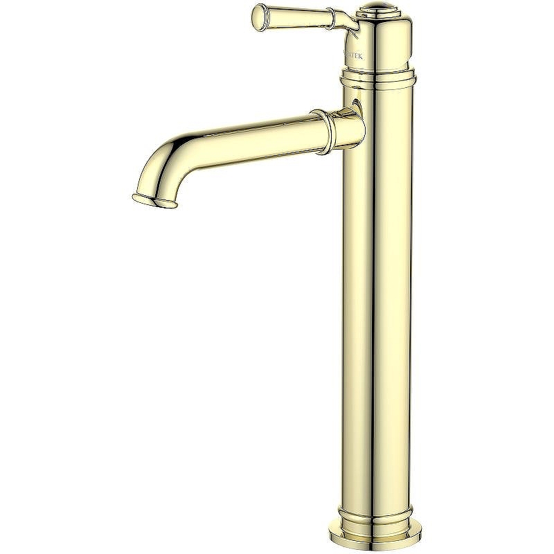 Смеситель для раковины Aquatek Классик AQ1504PG Золото полированное