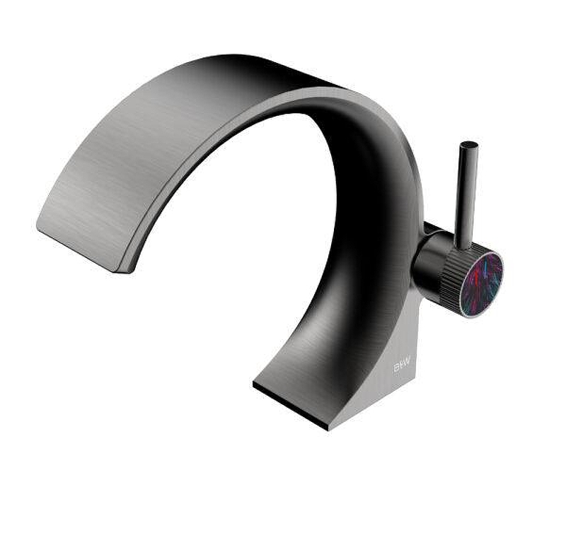 Смеситель для раковины Black&White Gravity GF-7106-GM 7106GM цвет Оружейная сталь