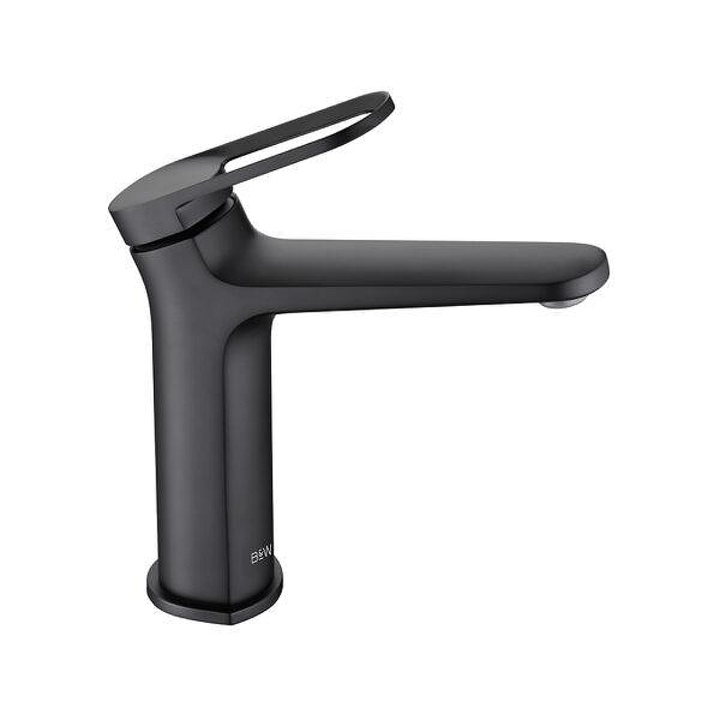 Смеситель для раковины Black&White Gravity GF-7109-MB 7109MB цвет Черный матовый