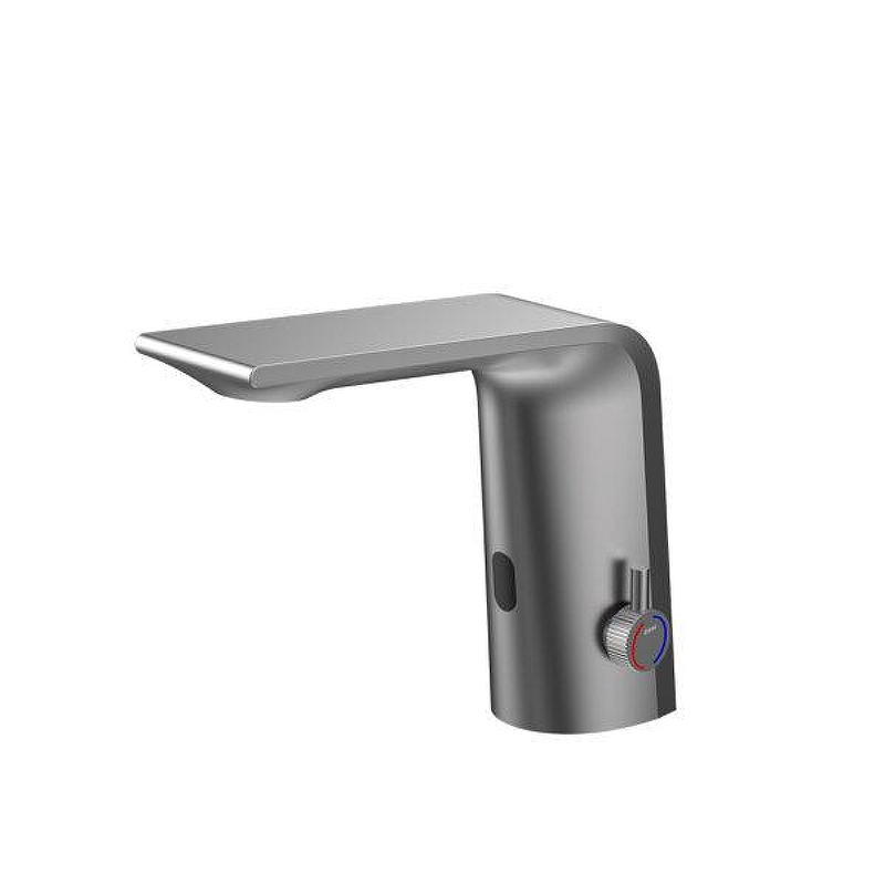 Смеситель для раковины Black&White Gravity GS-7101-GM 7101GM цвет Оружейная сталь