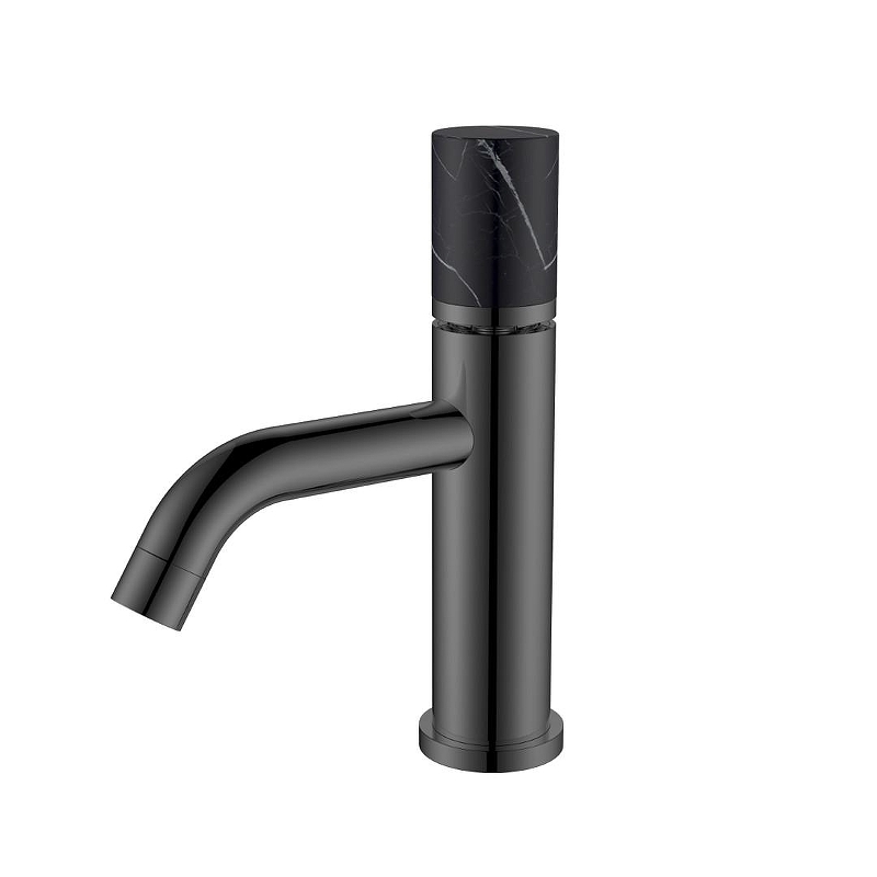 Смеситель для раковины Boheme Stick 121-SGM-MR-B цвет Оружейная сталь глянцевая