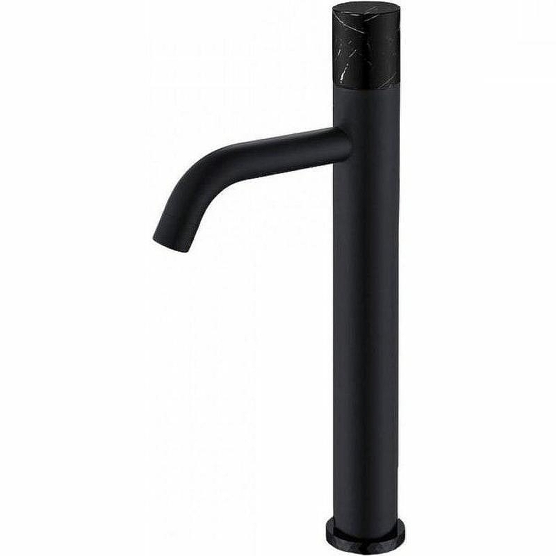 Смеситель для раковины Boheme Stick 122-B-MR-B Черный матовый