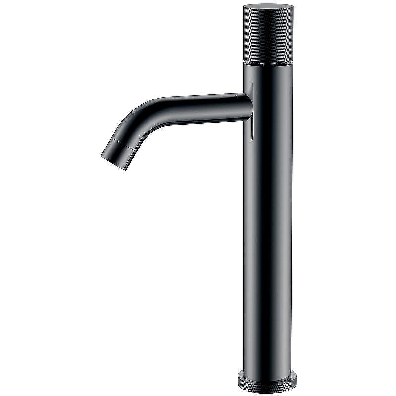 Смеситель для раковины Boheme Stick 122-SGM.2 Оружейная сталь глянцевая