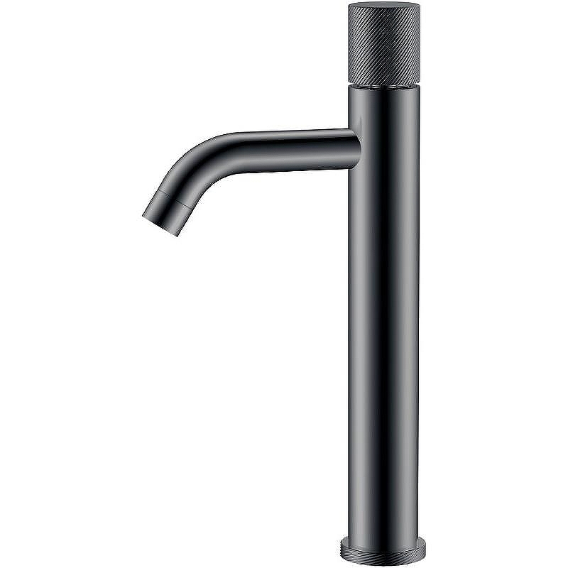 Смеситель для раковины Boheme Stick 122-SGM.4 Оружейная сталь глянцевая
