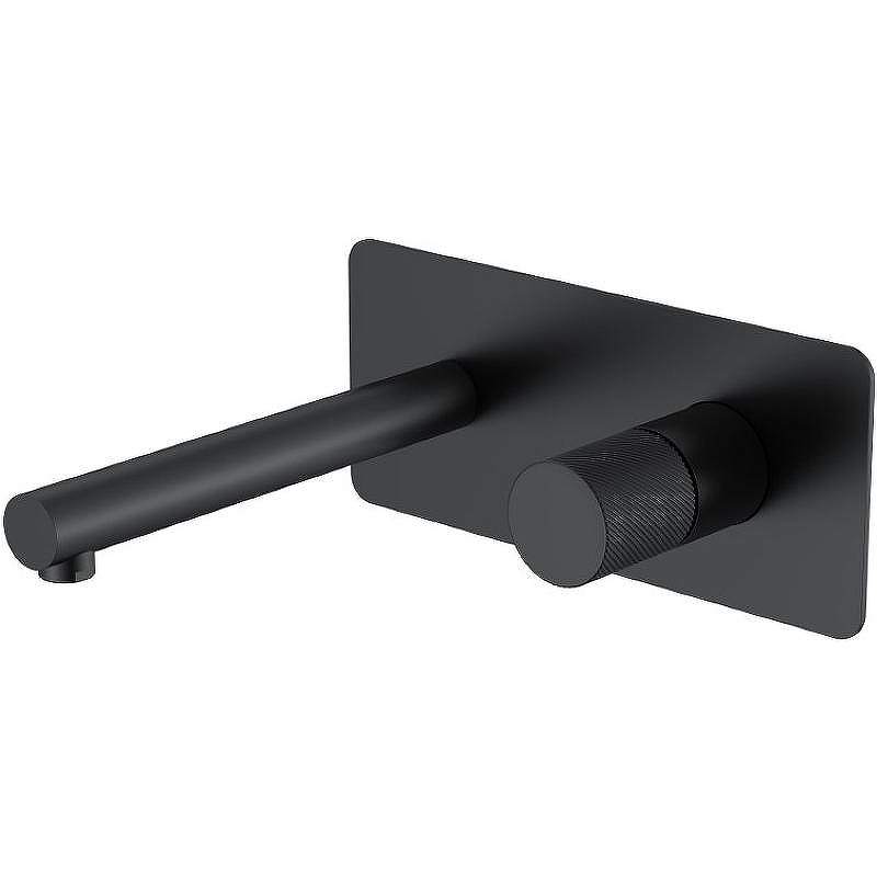 Смеситель для раковины Boheme Stick 125-BB.4 Черный матовый
