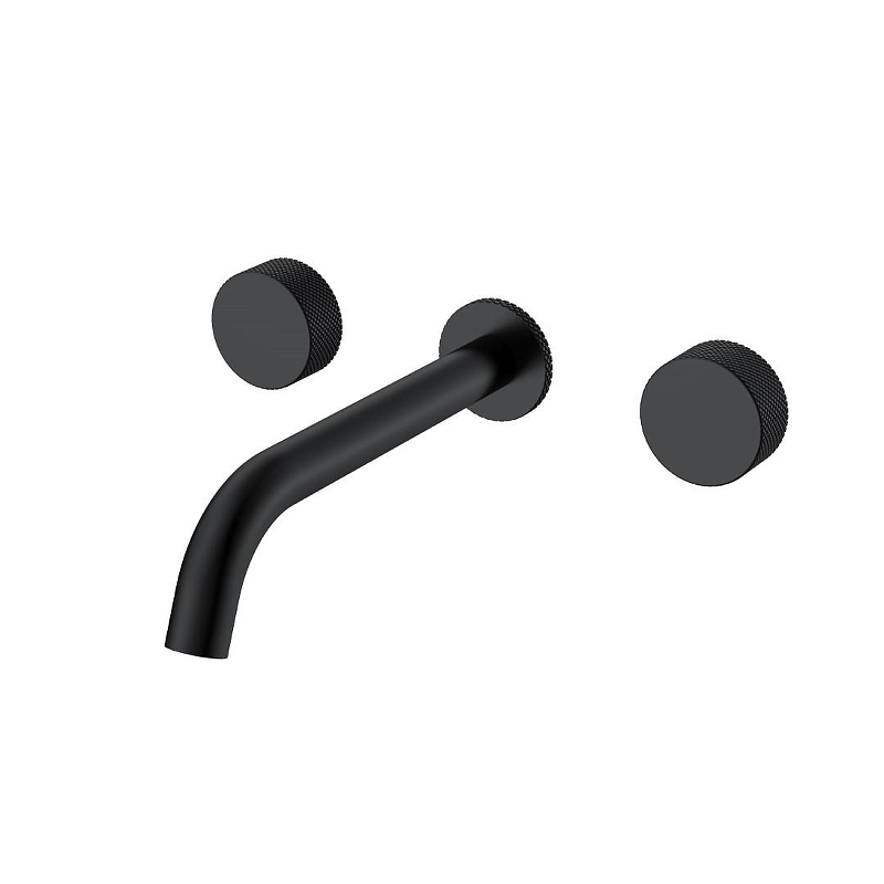 Смеситель для раковины Boheme Stick 152-2-B.2 цвет Черный матовый