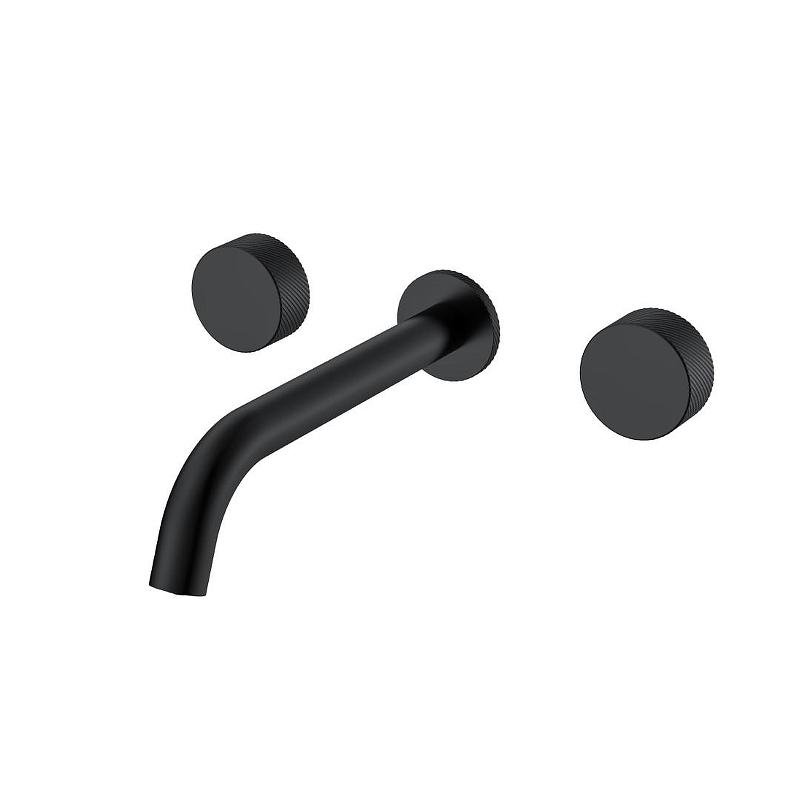 Смеситель для раковины Boheme Stick 152-2-B.4 цвет Черный матовый