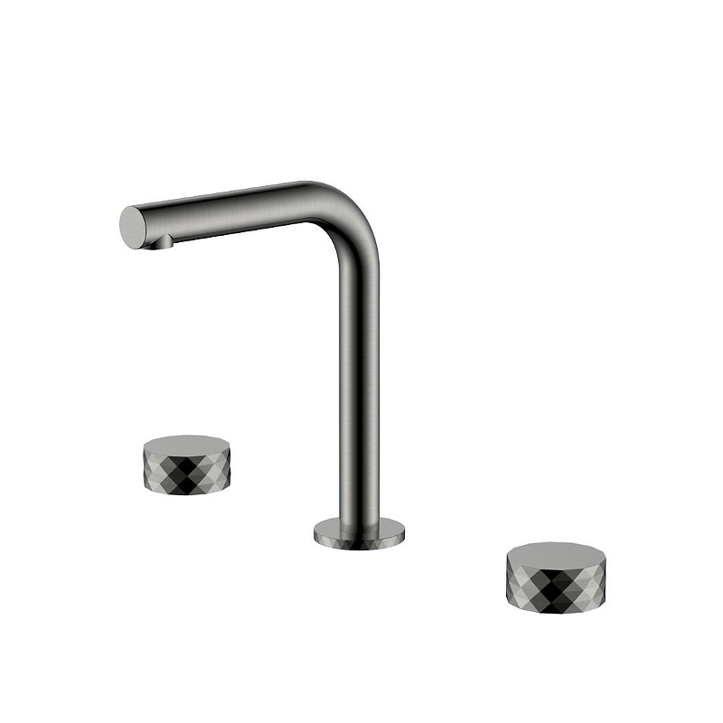 Смеситель для раковины Boheme Stick 152-SGM.1 цвет Оружейная сталь глянцевая