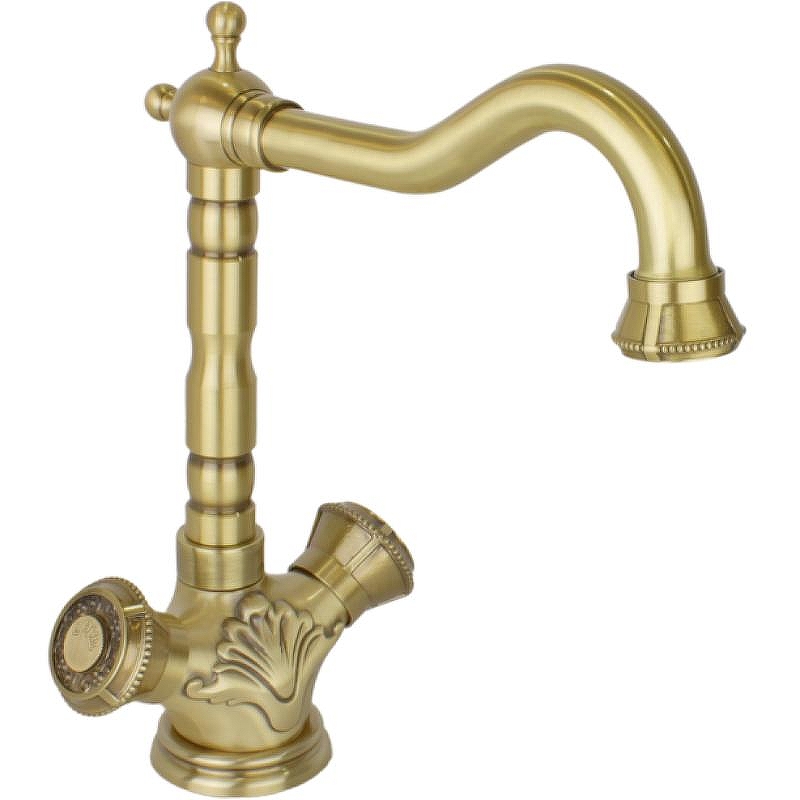 Смеситель для раковины Bronze de Luxe Виндзор 10105 цвет Бронза