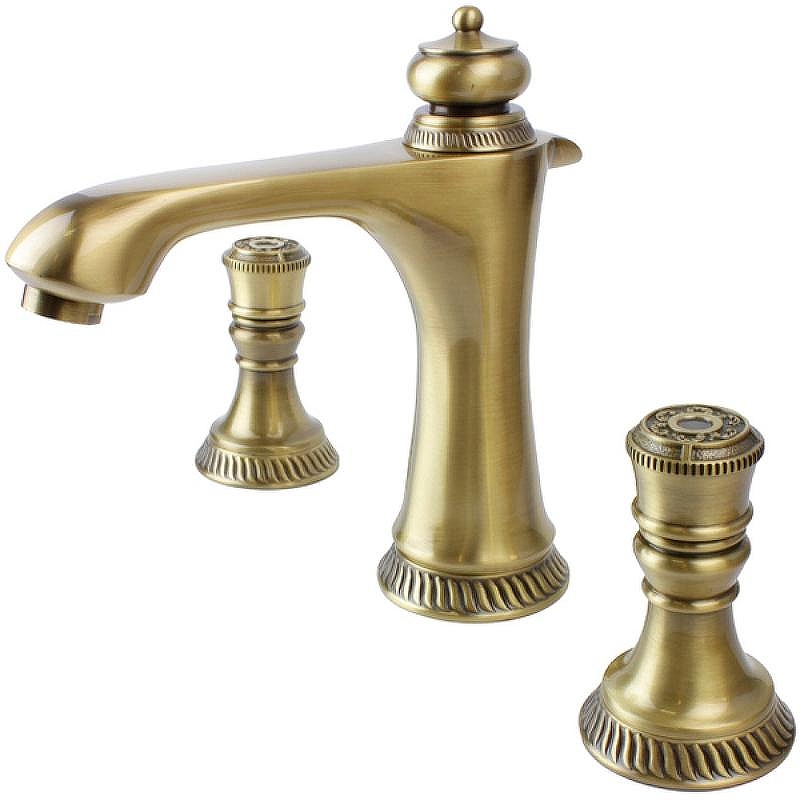 Смеситель для раковины Bronze de Luxe Виндзор 21383 цвет Бронза