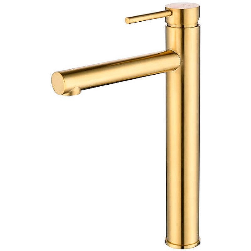 Смеситель для раковины Caprigo Don 53-023-BRG Золото матовое