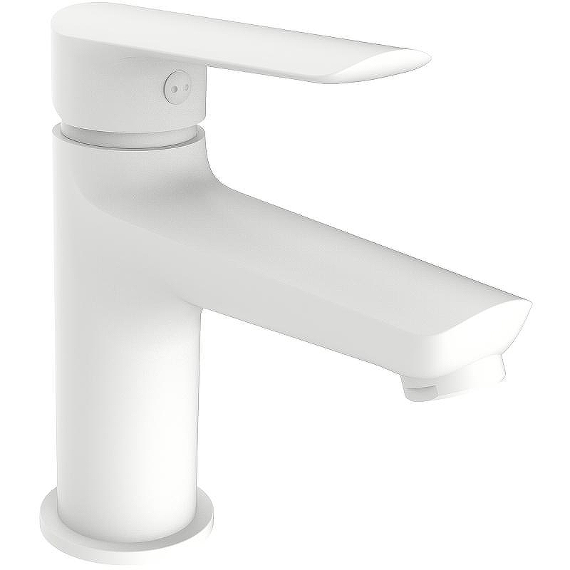 Смеситель для раковины ESKO Lagos White LG26W Белый матовый