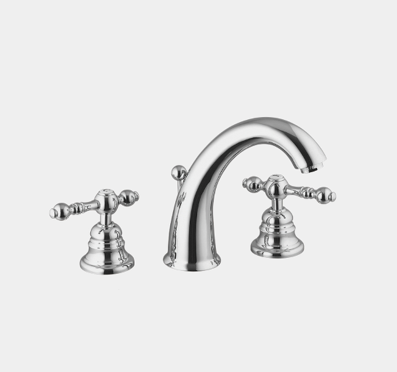 Смеситель для раковины Fima Carlo Frattini Elizabeth F5071CR с донным клапаном цвет Хром