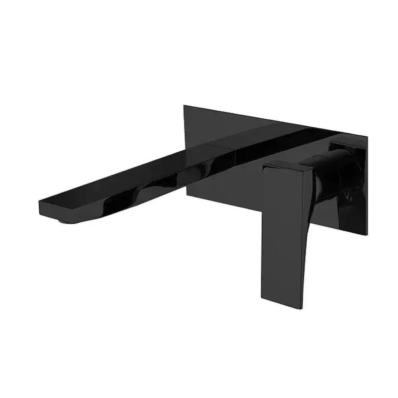 Смеситель для раковины Fima Carlo Frattini Zeta F3971WX5NS с донным клапаном цвет Черный матовый