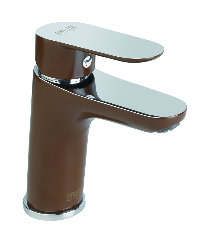 Смеситель для раковины Fiore Kevon Chic 81MX8123 цвет Хром Коричневый
