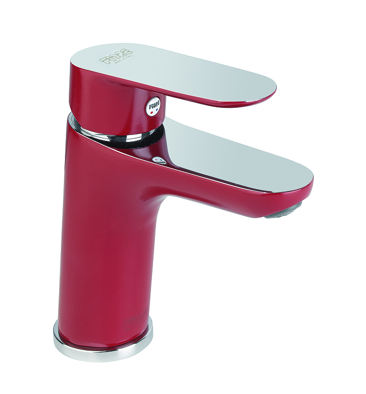Смеситель для раковины Fiore Kevon Chic 81RX8123 цвет Хром Красный