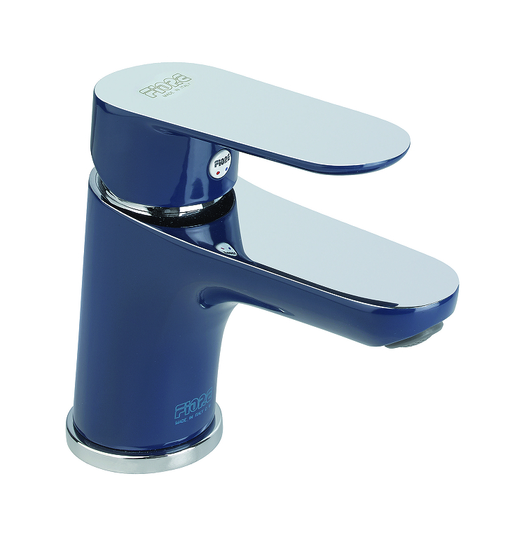 Смеситель для раковины Fiore Kevon Chic 81TX8120 цвет Хром Синий