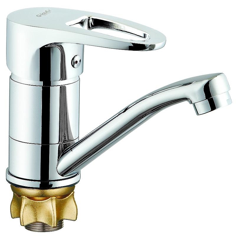 Смеситель для раковины G-Lauf 4T4-B180 Хром