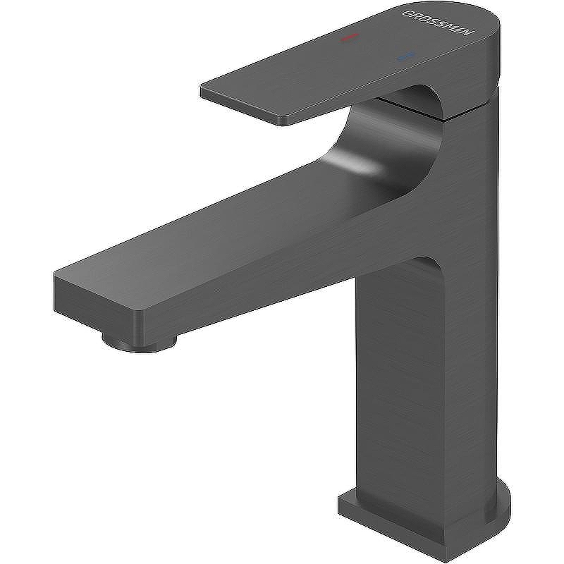 Смеситель для раковины Grossman Classic 510.K35.04.420 цвет Графит брашированный