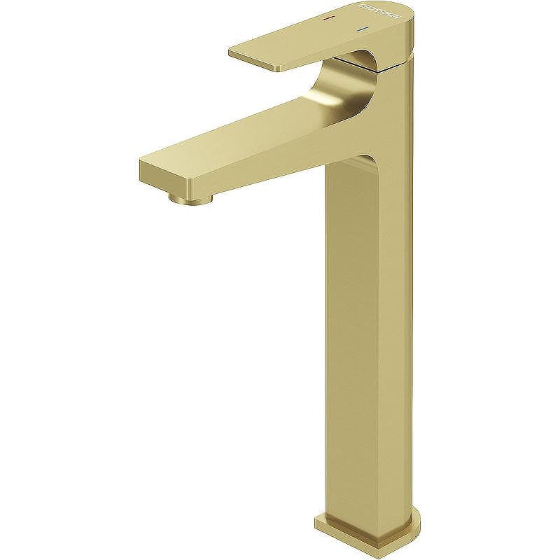 Смеситель для раковины Grossman Classic 520.K35.04.320 цвет Золото брашированное