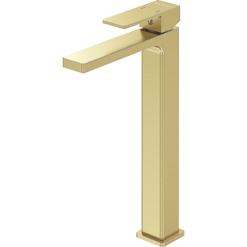 Смеситель для раковины Grossman Style 520.K35.05.320 цвет Золото брашированное