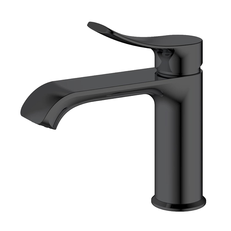 Смеситель для раковины Haiba HB10553-7 цвет Черный матовый
