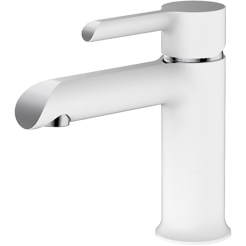 Смеситель для раковины Haiba HB10805-8 Белый Хром