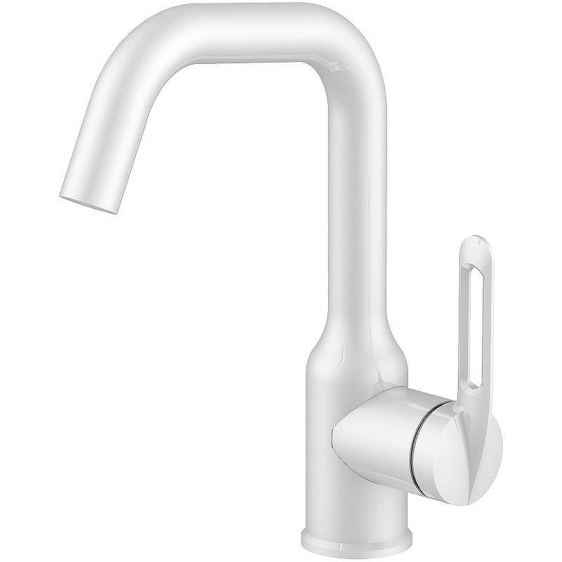 Смеситель для раковины Haiba HB10825-8 Белый матовый