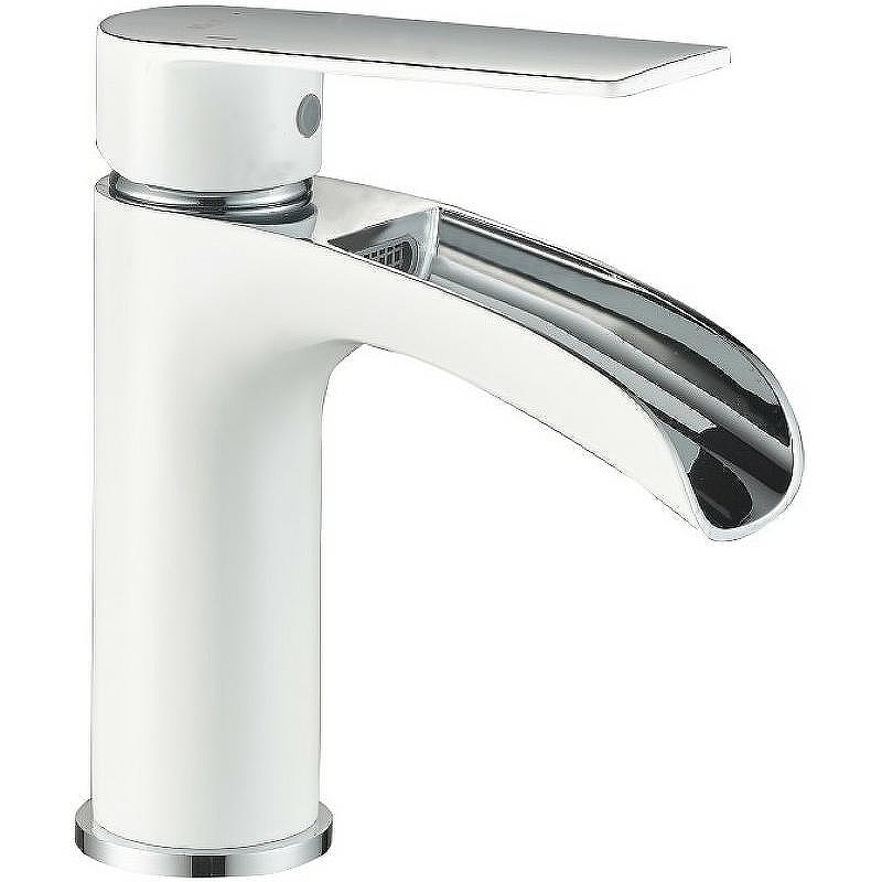 Смеситель для раковины Haiba HB13505-8 Белый Хром
