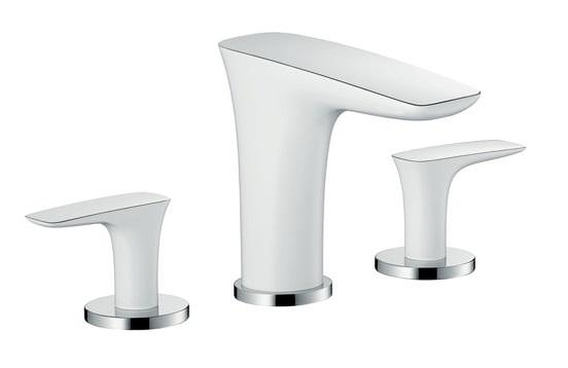 Смеситель для раковины Hansgrohe PuraVida 15073400 цвет Белый