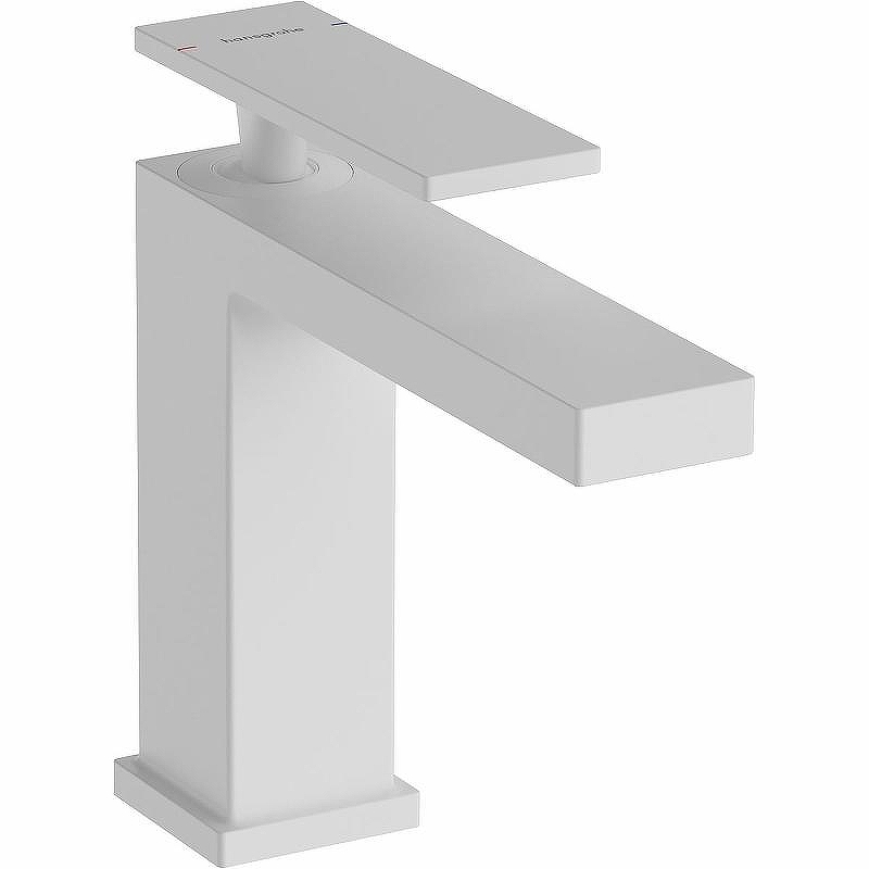 Смеситель для раковины Hansgrohe Tecturis E 73010700 Белый матовый